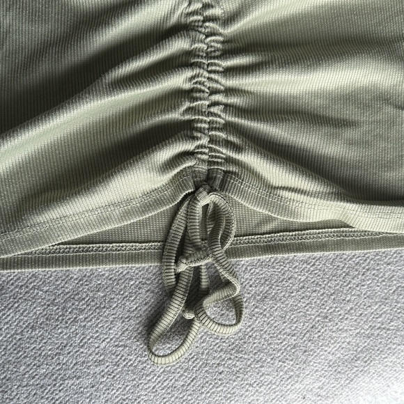 ✨3/$30✨ Olive Ruched Camisole Top - Picture 4 of 5